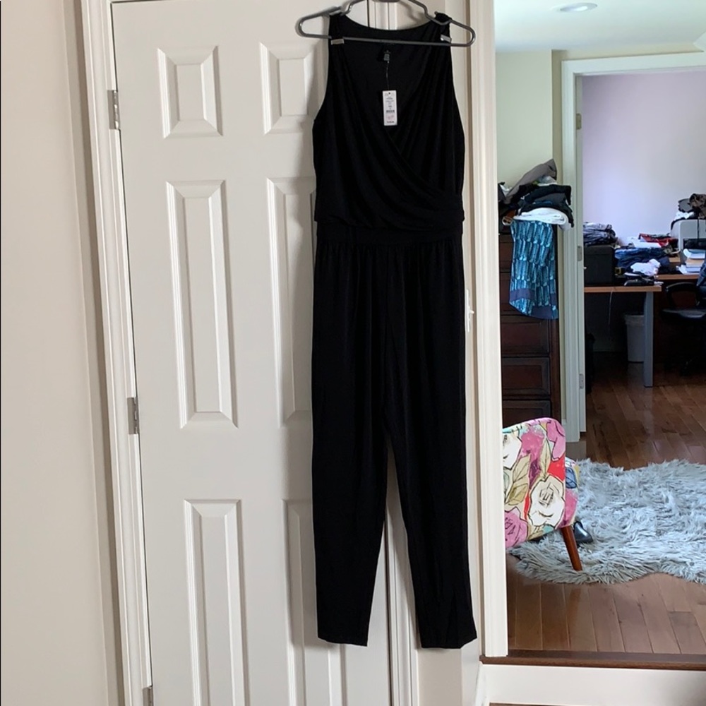 Black sleeveless Jumpsuit